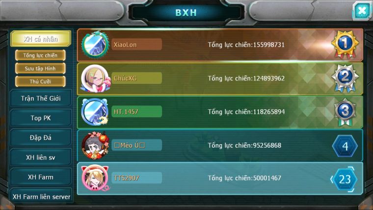 MÃ : #TTS2907 - SV 1478 - TOP 20 - V13 - BLACK CỘNG HƯỞNG DYNAMAX WHITE BC UNVOA PAL HOOH RAY YVETAL THẦN GIÓ