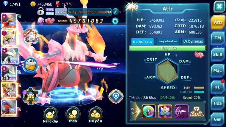 MÃ : #TTS2916 - SV 398 - TOP2-3 CHAM - V18 - TEAM BAY BĂNG MAX TRẠNG THÁI CH DYNAMAX - KIẾM DYNAMAX VUA KHIÊN MELTAN BC QUÁ NGON BUILD CRIT VỀ DỒN WHITE NGON
