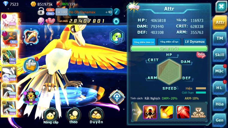 MÃ : #TTS2925 - SV 170 - V15 - TOP 14 - DIANCIE DYNAMAX HOOH DYNAMAX RAY BC THẦN GIÓ BC UNVOA WB BC QUÁ NHIỀU PET BC