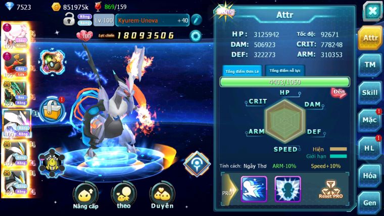 MÃ : #TTS2925 - SV 170 - V15 - TOP 14 - DIANCIE DYNAMAX HOOH DYNAMAX RAY BC THẦN GIÓ BC UNVOA WB BC QUÁ NHIỀU PET BC