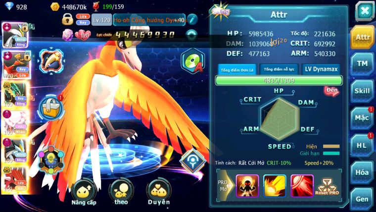 MÃ : #TTS2923 - SV 427 - TOP 9 - V14 - WHITE CH DYNAMAX HOOH CH DYNAMAX RAY BC DIANCIE DYNAMAX BLACK DYNAMAX QUÁ NHIỀU PET NGON