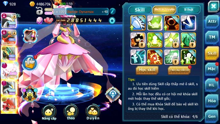 MÃ : #TTS2923 - SV 427 - TOP 9 - V14 - WHITE CH DYNAMAX HOOH CH DYNAMAX RAY BC DIANCIE DYNAMAX BLACK DYNAMAX QUÁ NHIỀU PET NGON