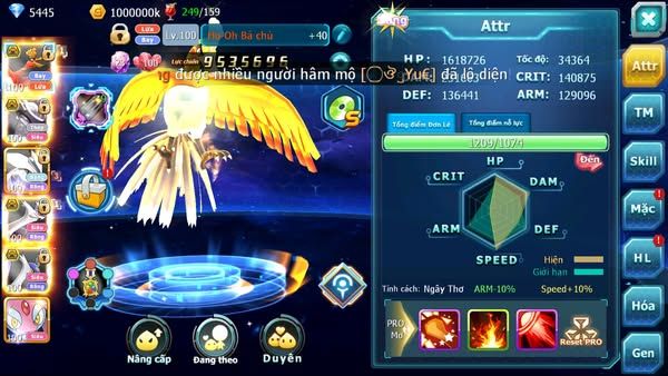 MÃ : #TTS2932 - SV1438 V6 - HOOH BC MEW GIÁP BÁ CHỦ UNVOA CẶP LATI BÁ CHỦ QUÁ NGON