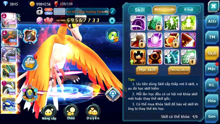MÃ : #TTS2929 - SV 289 - TOP 2-3 CHAM - DIANCIE - HOOH - PALKIA CỘNG HƯỞNG DYNAMAX RAY BC W DYNAMAX NHIỀU PET BC NGON