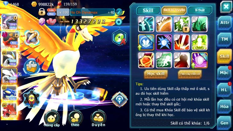 MÃ : #TTS2944 - SV1380 - TOP41 - V10 - PALKIA CỘNG HƯỞNG FULL SS CỰC CHẤT HOOH DYNAMAX UNVOA WB BC MEW GIÁP BC CẶP LATI BC HÀNG SIEUE HOT