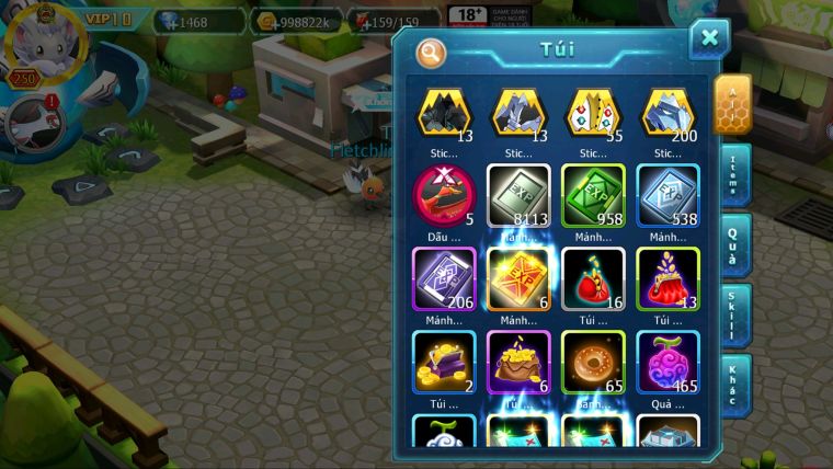 MÃ : #TTS2944 - SV1380 - TOP41 - V10 - PALKIA CỘNG HƯỞNG FULL SS CỰC CHẤT HOOH DYNAMAX UNVOA WB BC MEW GIÁP BC CẶP LATI BC HÀNG SIEUE HOT