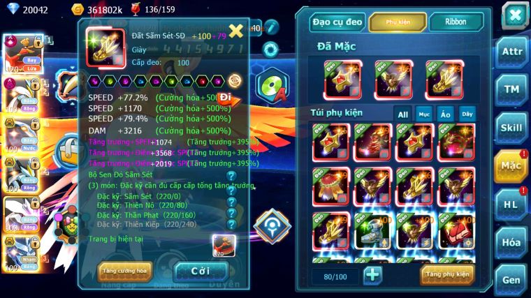 MÃ : #TTS2967 - SV 232 - TOP17 - V14 - HOOH CH DYNAMAX LC KHỦNG WHITE DYNAMAX BLACK BC CẶP CÁ BC UNVOA NHIỀU PET BÁ CHỦ HOT META