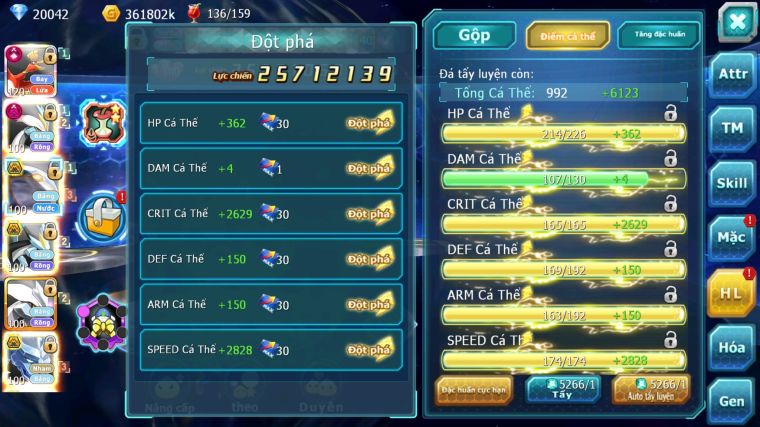 MÃ : #TTS2967 - SV 232 - TOP17 - V14 - HOOH CH DYNAMAX LC KHỦNG WHITE DYNAMAX BLACK BC CẶP CÁ BC UNVOA NHIỀU PET BÁ CHỦ HOT META