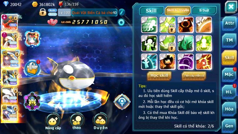 MÃ : #TTS2967 - SV 232 - TOP17 - V14 - HOOH CH DYNAMAX LC KHỦNG WHITE DYNAMAX BLACK BC CẶP CÁ BC UNVOA NHIỀU PET BÁ CHỦ HOT META