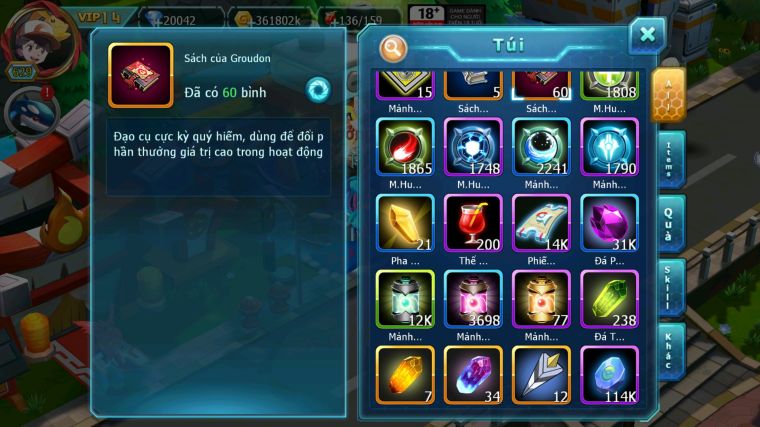 MÃ : #TTS2967 - SV 232 - TOP17 - V14 - HOOH CH DYNAMAX LC KHỦNG WHITE DYNAMAX BLACK BC CẶP CÁ BC UNVOA NHIỀU PET BÁ CHỦ HOT META