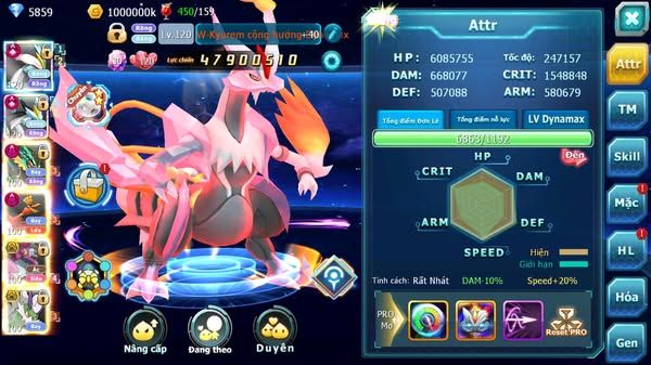 MÃ : #TTS2971 - SV 558 - TOP5 - V16 - WHITE BLACK CỘNG HƯỞNG DYNAMAX RAY DYNAMAX HOOH DYNAMAX THẦN GIÓ BC HOOPA BÁ CHỦ QUÁ NGON