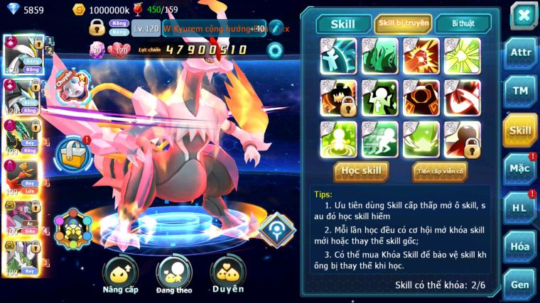 MÃ : #TTS2971 - SV 558 - TOP5 - V16 - WHITE BLACK CỘNG HƯỞNG DYNAMAX RAY DYNAMAX HOOH DYNAMAX THẦN GIÓ BC HOOPA BÁ CHỦ QUÁ NGON