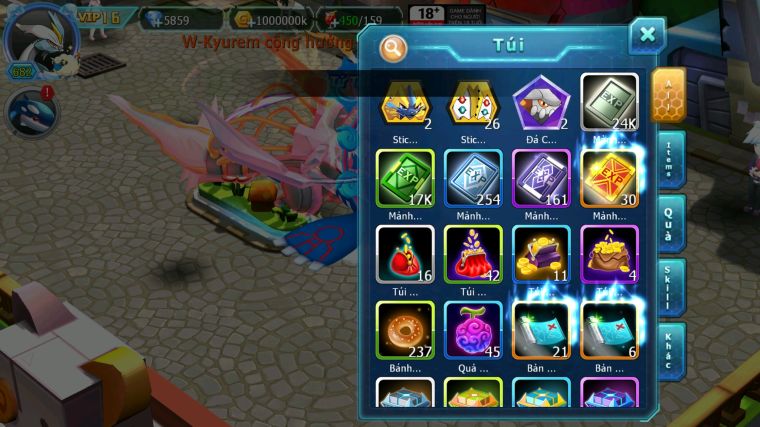 MÃ : #TTS2971 - SV 558 - TOP5 - V16 - WHITE BLACK CỘNG HƯỞNG DYNAMAX RAY DYNAMAX HOOH DYNAMAX THẦN GIÓ BC HOOPA BÁ CHỦ QUÁ NGON