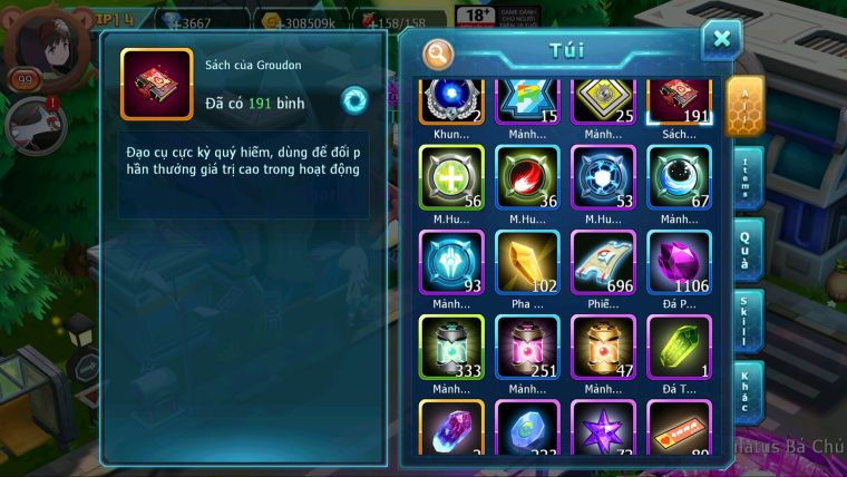 MÃ : #TTS3079 - SV 1659 - V14 - TOP47 - VUA KHIÊN BÁ CHỦ QUÁ NGON HOOH DIANCIE BC CẶP LATI BC