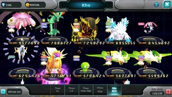 MÃ : #TTS3095 - SV 1155 - TOP9 - V13 - HOOH CH DYNAMAX PALKIA CH YVETAL CH WHITE DYNAMAX CẶP CÁ BÁ CHỦ QUÁ NGON