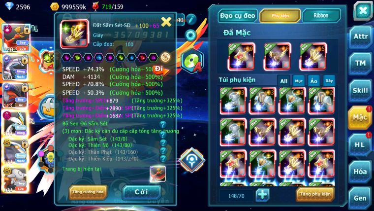 MÃ : #TTS3095 - SV 1155 - TOP9 - V13 - HOOH CH DYNAMAX PALKIA CH YVETAL CH WHITE DYNAMAX CẶP CÁ BÁ CHỦ QUÁ NGON