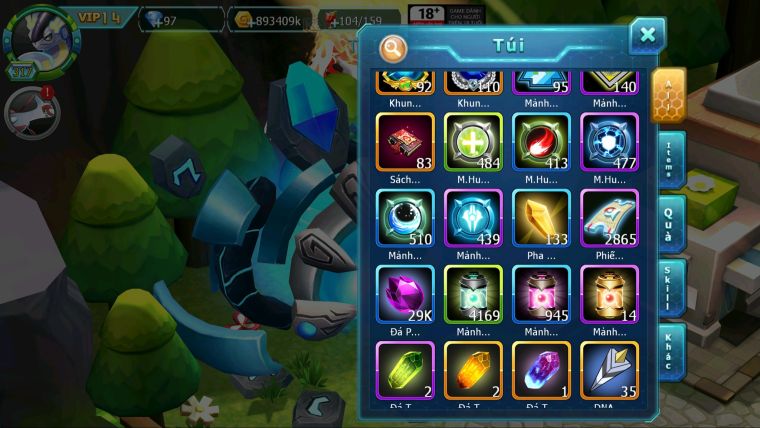 MÃ : #TTS3094 - SV 1439 - TOP9PK - V14 - HOOH CH DYNAMAX CHỈ SỐ CỰC BÁ ĐẠO MIRAIDON BC ĐC + 8 - YVETAL BC CẶP WB BC QUÁ NGON