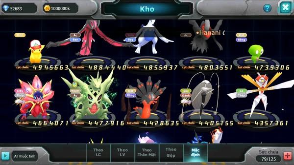 MÃ : #TTS3106 - SV 1219 - V17 - TOP2PK CẶP CHÓ BÁ CHỦ METAL BC ĐC+ 8 - HOOH CH DYNAMAX SƯ TỬ CH PALKIA PR DIALGA QUÁ NGON