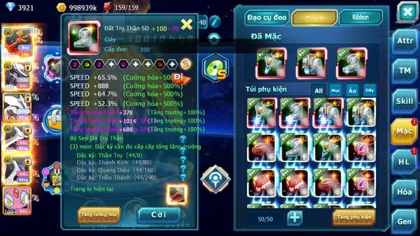 MÃ : #TTS3099 - SV 1438 - V6 - HOOH BC MEW GIÁP BC UNVOA CẶP LATI BÁ CHỦ
