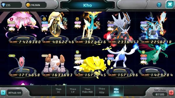 MÃ : #TTS3154 - SV 1612 - V12 - TEAM YÊU DYNAMAX PR DIALGA UNVOA