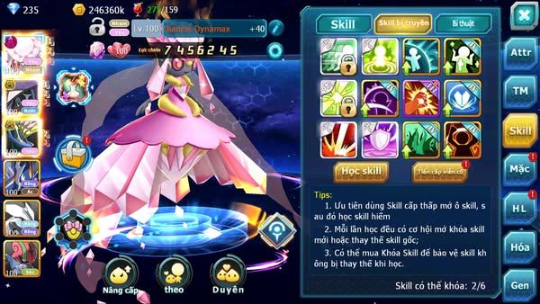 MÃ : #TTS3154 - SV 1612 - V12 - TEAM YÊU DYNAMAX PR DIALGA UNVOA