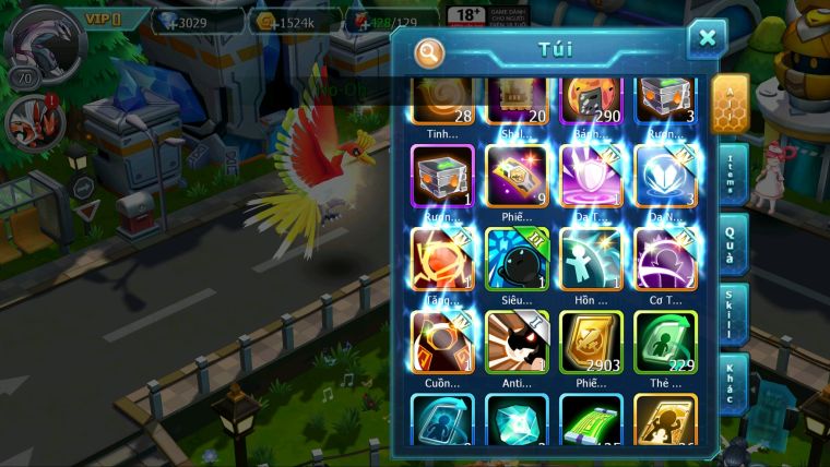 MÃ : #TTS3159 - SV 1703 - 1K SACH - PALKIA GOODRA CELBIE HOOH AMDLO REGI