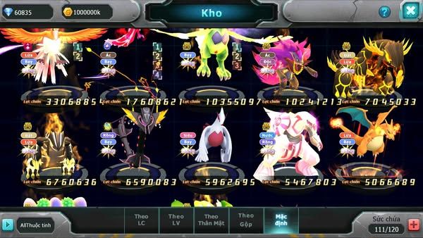 MÃ : #TTS3162 - SV 1383 - TOP 19 - 1K SÁCH - V12 - 60K KC HOOH CH DYNAMAX YVETAL CH THẦN GIÓ BC BTAA BC QVLD BC GROUDON BC