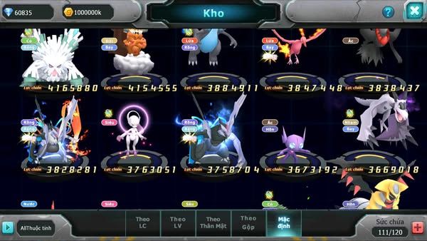 MÃ : #TTS3162 - SV 1383 - TOP 19 - 1K SÁCH - V12 - 60K KC HOOH CH DYNAMAX YVETAL CH THẦN GIÓ BC BTAA BC QVLD BC GROUDON BC