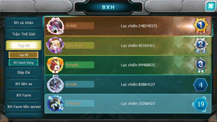 MÃ : #TTS3162 - SV 1383 - TOP 19 - 1K SÁCH - V12 - 60K KC HOOH CH DYNAMAX YVETAL CH THẦN GIÓ BC BTAA BC QVLD BC GROUDON BC