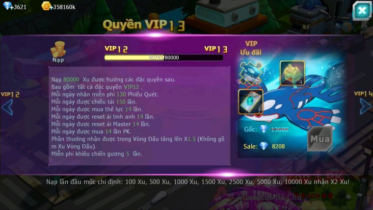MÃ : #TTS3183 - SV 1652 - V12 - 660 SÁCH - DIALGA BÁ CHỦ CẶP LATI BC UNVOA ST CELEBI ARC BC