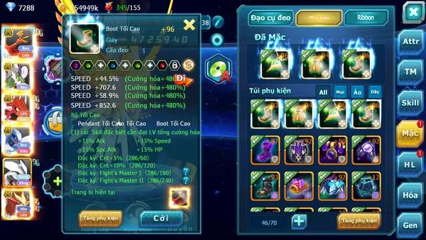 MÃ : #TTS3199 - SV 1464 - V10 - 1K DYNAMAX HOOH - THẦN GIÓ BC QVLD BC LUGIA BC UNVOA SƯ TỬ BC DRAK HOOH