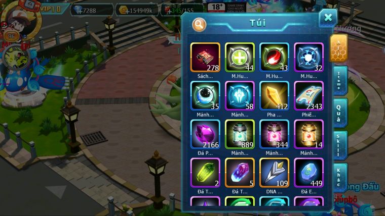 MÃ : #TTS3199 - SV 1464 - V10 - 1K DYNAMAX HOOH - THẦN GIÓ BC QVLD BC LUGIA BC UNVOA SƯ TỬ BC DRAK HOOH