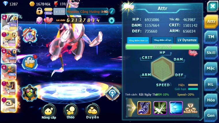 MÃ : #TTS3203 - SV 1550 -TOP3 CHAM - V20 - 4K3 SÁCH- FULL CẶP RỒNG CỘNG HƯỞNG DYNAMAX FULL CẶP CHÓ DYNAMAX MELTAN ENTERNATUS HOOH CH DYNAMAX QUÁ NGON