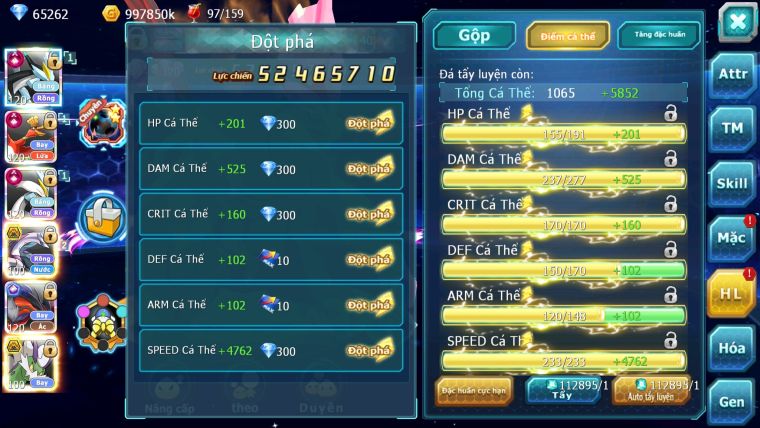 MÃ : #TTS3210 - SV 948 - TOP 2 - 3K8 SÁCH - 65K KC- CẶP WB CH DYNAMAX HOOH CH DYNAMAX YVETAL CH PALKIA CHỜ LÊN CH 3 TEAM FORM CỰC ĐẸP CHỈ SỐ CAO