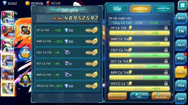MÃ : #TTS3210 - SV 948 - TOP 2 - 3K8 SÁCH - 65K KC- CẶP WB CH DYNAMAX HOOH CH DYNAMAX YVETAL CH PALKIA CHỜ LÊN CH 3 TEAM FORM CỰC ĐẸP CHỈ SỐ CAO