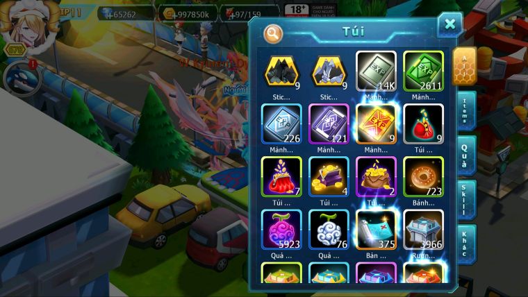 MÃ : #TTS3210 - SV 948 - TOP 2 - 3K8 SÁCH - 65K KC- CẶP WB CH DYNAMAX HOOH CH DYNAMAX YVETAL CH PALKIA CHỜ LÊN CH 3 TEAM FORM CỰC ĐẸP CHỈ SỐ CAO
