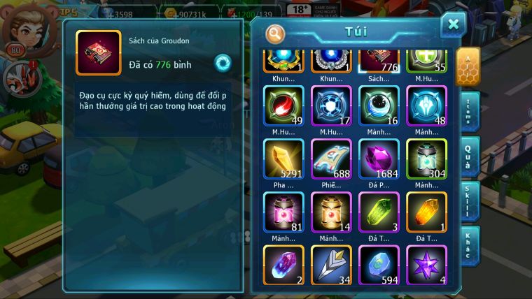 MÃ : #TTS3207 - V5 - SV 1662 - 776 SÁCH - HOOH YVETAL THẦN GIÓ MES LATI NGON LÀNH