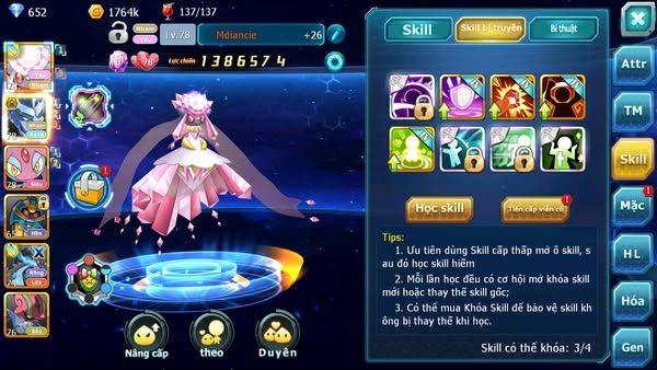 MÃ : #TTS3216 - SV 1744 - TOP 13 - ĐỦ LÊN DIANCIE BC GẦN DYNAMAX - RẮN BĂNG BC AE YÊU TEAM NHAM SẼ RẤT THÍCH KK