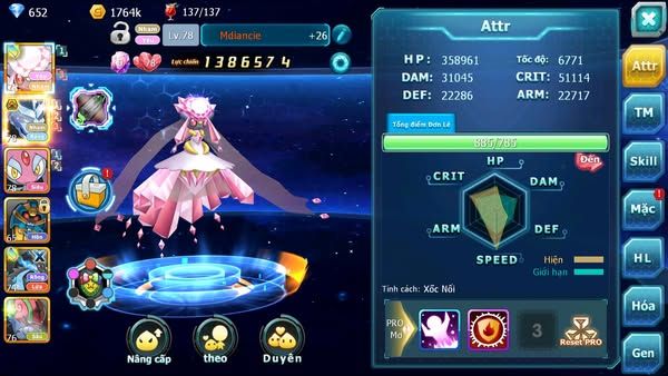MÃ : #TTS3216 - SV 1744 - TOP 13 - ĐỦ LÊN DIANCIE BC GẦN DYNAMAX - RẮN BĂNG BC AE YÊU TEAM NHAM SẼ RẤT THÍCH KK