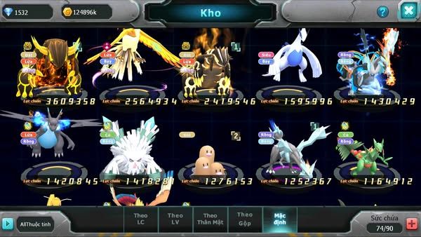 MÃ : #TTS3215 - SV 1699 - TOP6 - V6 - QVLD BÁ CHỦ HOOH DYNAMAX GROUDON BUILD CỰC NÉT
