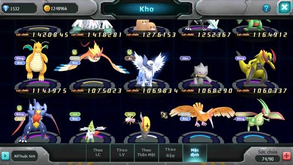 MÃ : #TTS3215 - SV 1699 - TOP6 - V6 - QVLD BÁ CHỦ HOOH DYNAMAX GROUDON BUILD CỰC NÉT