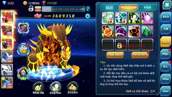 MÃ : #TTS3215 - SV 1699 - TOP6 - V6 - QVLD BÁ CHỦ HOOH DYNAMAX GROUDON BUILD CỰC NÉT