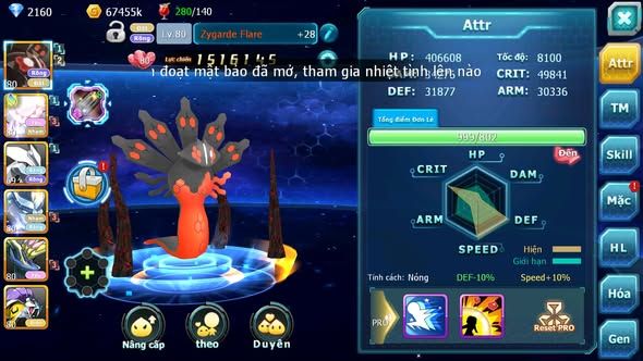 MÃ : #TTS3223 - SV 1731 - TOP30 V7 - ZEVIL DIANCIE UNVOA RẮN BĂNG RAIKOU GROUDON