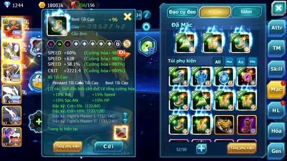 MÃ : #TTS3240 - SV 1530 - V9 - HOOH BÁ CHỦ THẦN GIÓ BC RX BC UNVOA DRAK LUGIA DRAK HOOH TAPU LELE