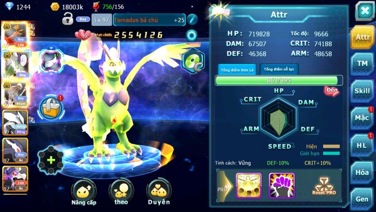 MÃ : #TTS3240 - SV 1530 - V9 - HOOH BÁ CHỦ THẦN GIÓ BC RX BC UNVOA DRAK LUGIA DRAK HOOH TAPU LELE