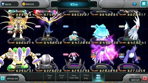 MÃ : #TTS3237 - SV 948 - TOP2 - 3K8 SÁCH - 68 K KC - CẶP WB CH DYNAMAX HOOH CH DYNAMAX PALKIA BÁ CHỦ YVETAL CH DYANAMX 3 TEAM QUÁ NGON