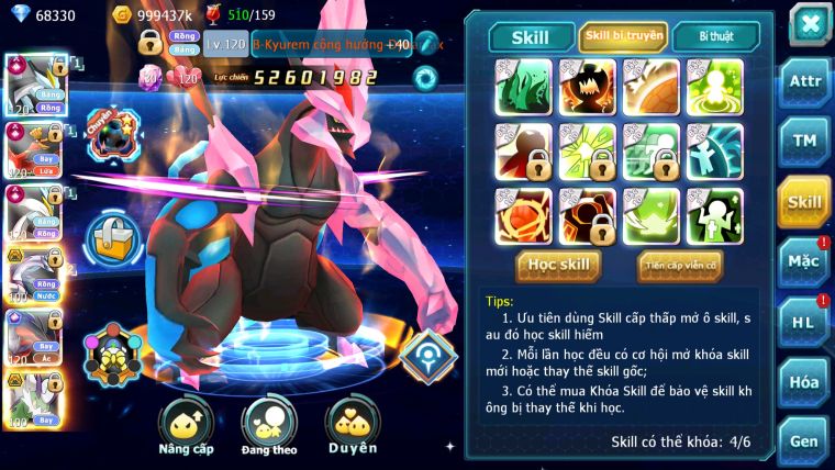 MÃ : #TTS3237 - SV 948 - TOP2 - 3K8 SÁCH - 68 K KC - CẶP WB CH DYNAMAX HOOH CH DYNAMAX PALKIA BÁ CHỦ YVETAL CH DYANAMX 3 TEAM QUÁ NGON
