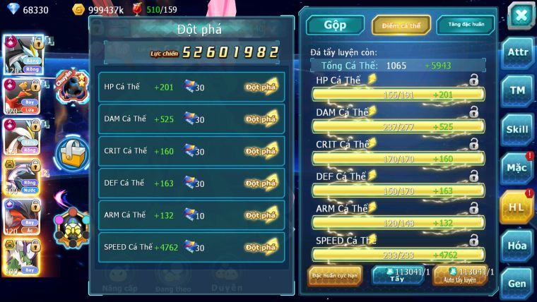 MÃ : #TTS3237 - SV 948 - TOP2 - 3K8 SÁCH - 68 K KC - CẶP WB CH DYNAMAX HOOH CH DYNAMAX PALKIA BÁ CHỦ YVETAL CH DYANAMX 3 TEAM QUÁ NGON