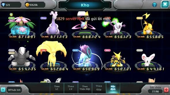 MÃ : #TTS3249 - SV 1683 - TOP13 - 1482 SÁCH - V7 -ZEVIL HOOH DRAK HOOH GROUDON FORM QUÁ ĐẸP CẶP LATI UNVOA