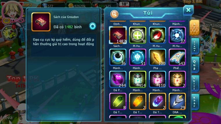 MÃ : #TTS3249 - SV 1683 - TOP13 - 1482 SÁCH - V7 -ZEVIL HOOH DRAK HOOH GROUDON FORM QUÁ ĐẸP CẶP LATI UNVOA